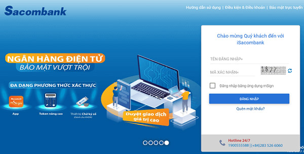 Lợi ích xem lịch sử giao dịch Sacombank