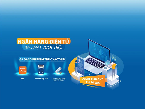 Xem lịch sử giao dịch Sacombank. Ảnh bìa
