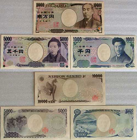 Tiền giấy Nhật