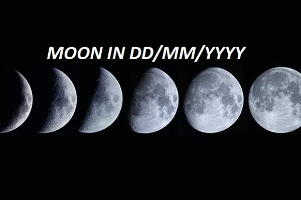 Hướng dẫn cách xem ảnh Trend Moon Phase in dd/mm/yyyy