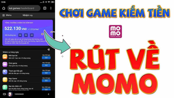 App kiếm tiền rút tiền momo là gì?