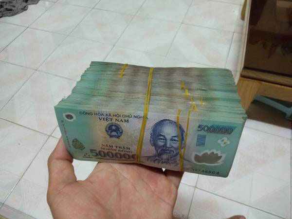 1 cọc tiền 500k được bao nhiêu tờ tiền?