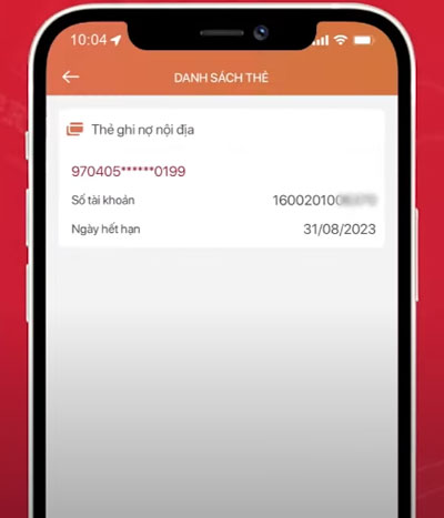 Kích hoạt qua app E-Mobile Banking