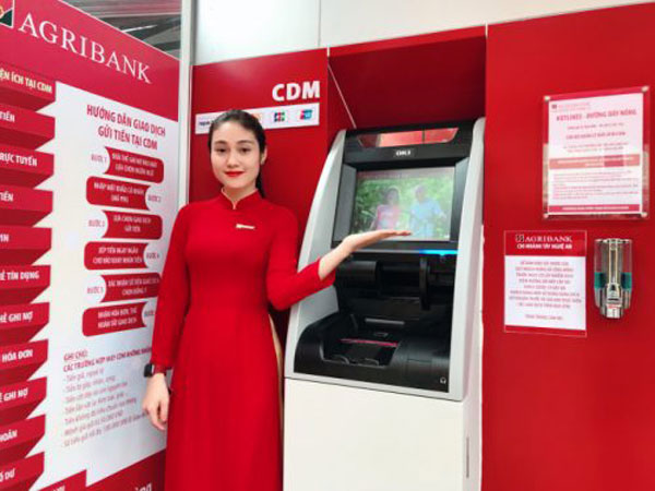 Kích hoạt thẻ ngân hàng Agribank tại cây ATM