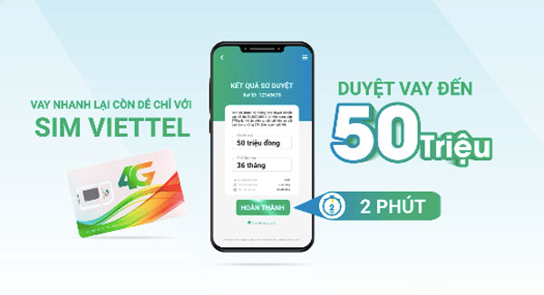 Vay tiền sim Viettel ngân hàng Quân Đội có được không?