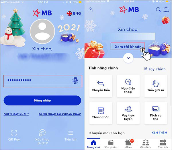 Xem lịch sử giao dịch MBBank cho biết những thông tin gì?